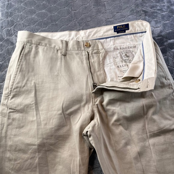 Polo Ralph Lauren Other - Polo Ralph Lauren Classic Fit Chino Pants Mens 34x32 Khaki Tan Cotton